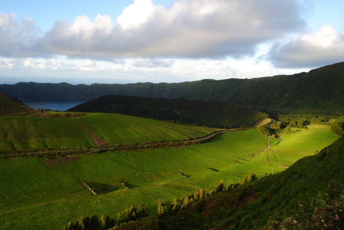 Vista durante el recorrido