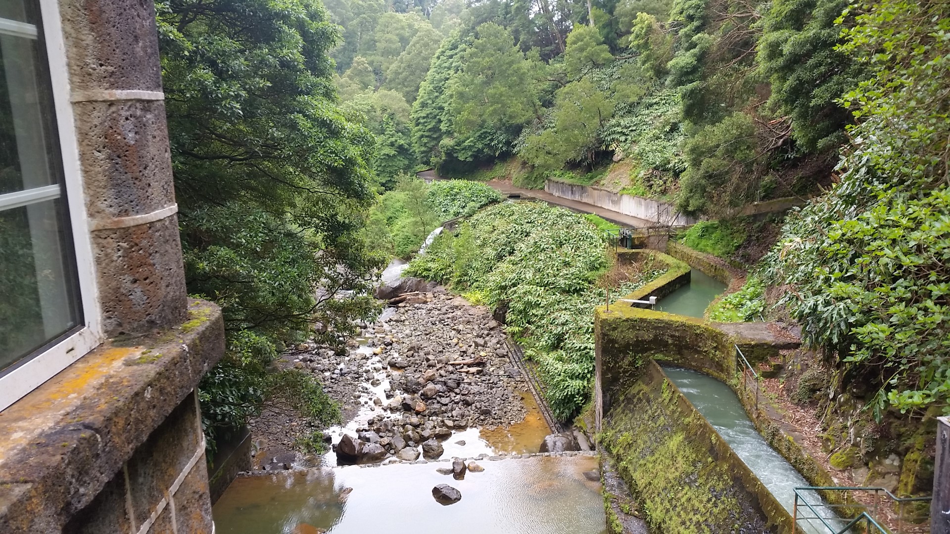 Vista da Barragem da Fajã do Redondo