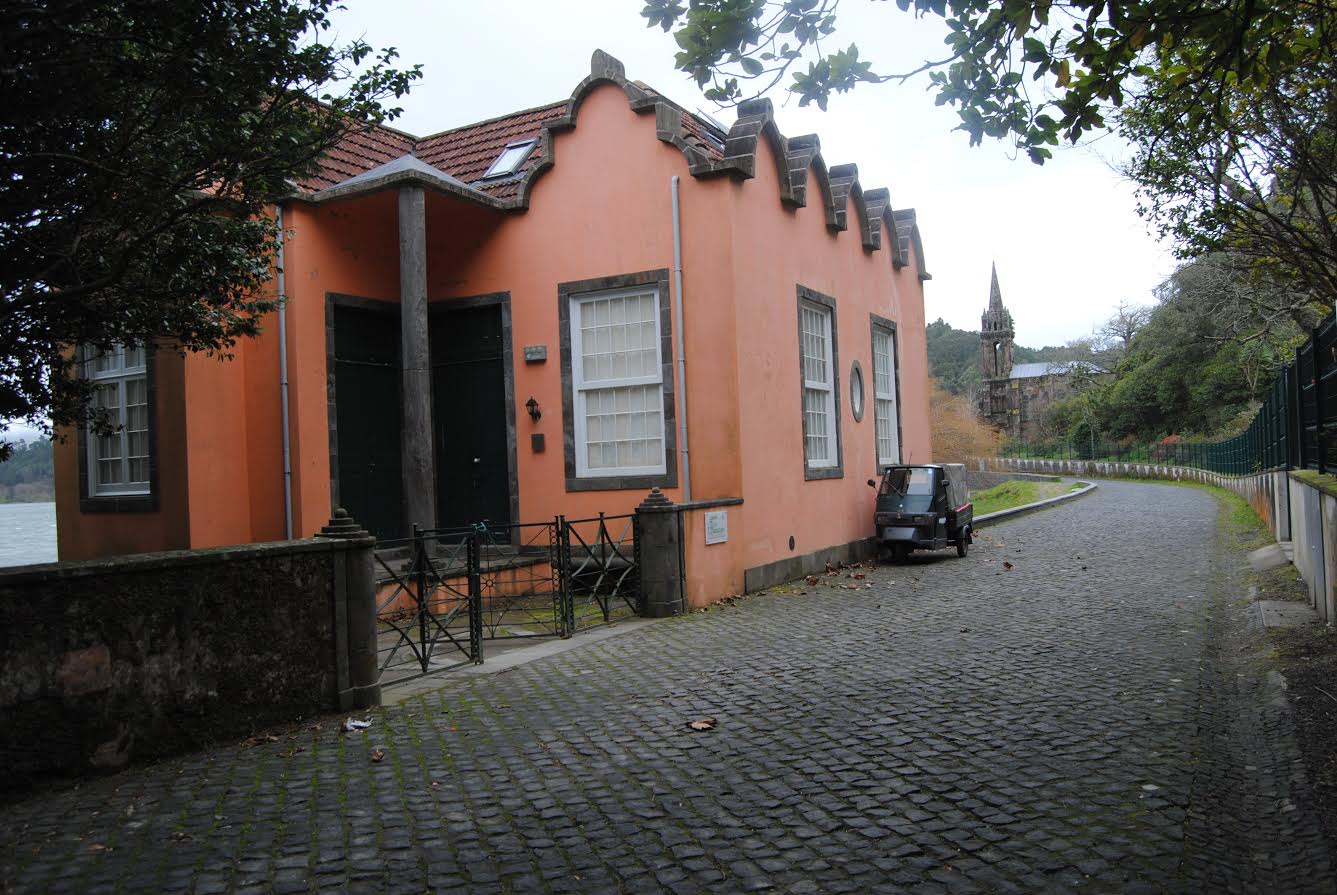 Casa de Turismo rural durante o trilho